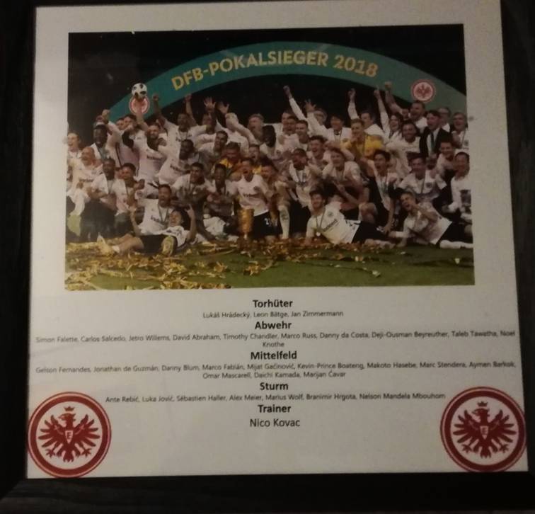 2018 DFB Pokal Eintracht Frankfurt Helden