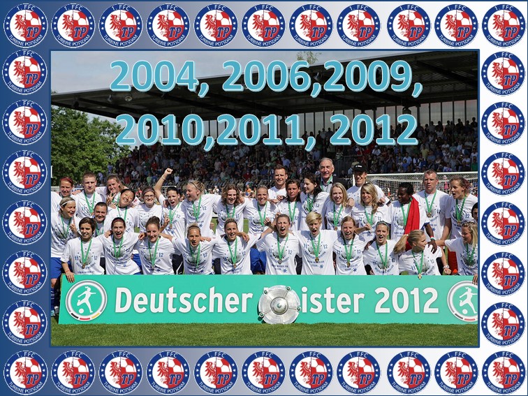 1.FFC Turbine Potsdam Deutscher Meister 2012