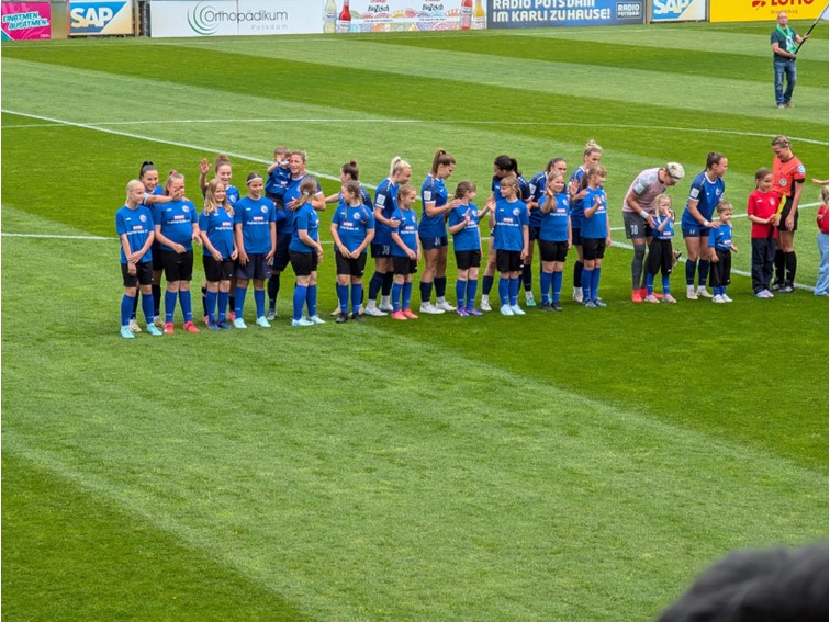 001 1.FFC Turbine Potsdam Deutscher Meister Frauen