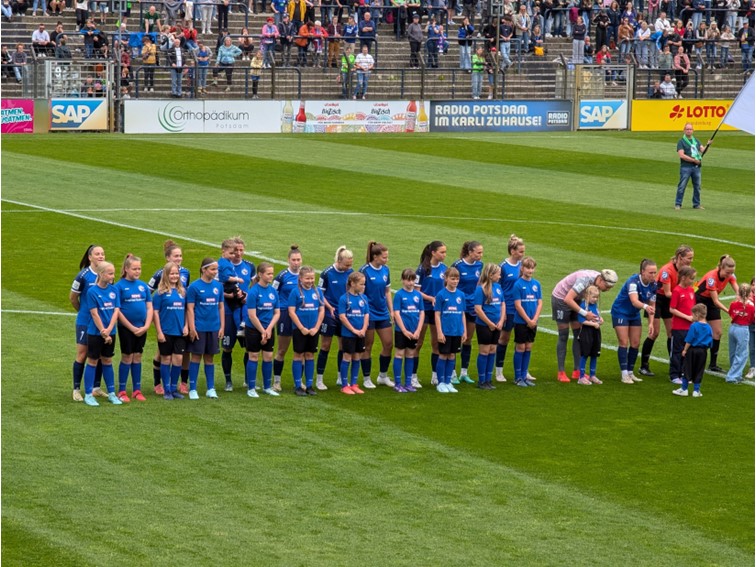 001 1.FFC Turbine Potsdam Deutscher Meister Frauen